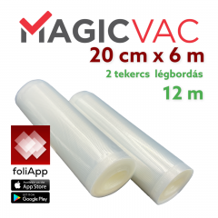 Magic Vac® Légbordás Vákuumfólia 20x600 cm (2 tekercs/csom)