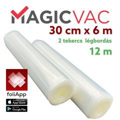 Magic Vac® Légbordás Vákuumfólia 30x600 cm (2 tekercs/csom)